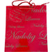 Welsh Christmas Nadolig Llawen Bottle Gift Bag - Giftware Wales