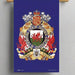 Welsh Crest Kitchen Tea Towel - Giftware Wales