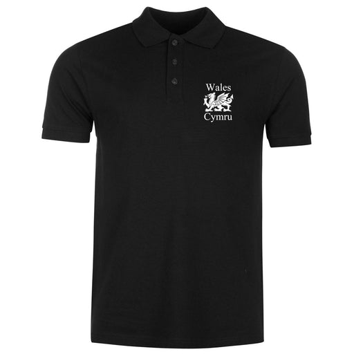 Welsh Dragon -Casual Polo Shirt - Giftware Wales