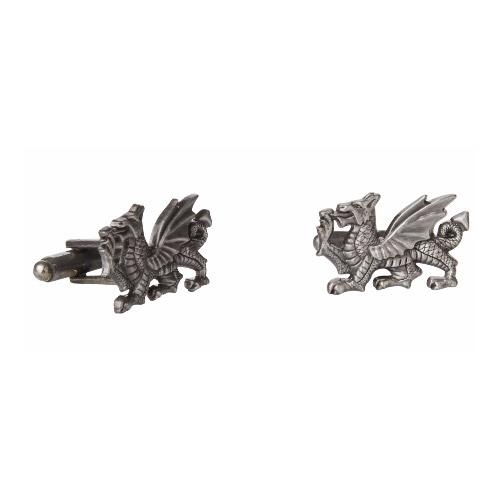 Welsh Dragon Cufflinks - A E Williams - Giftware Wales