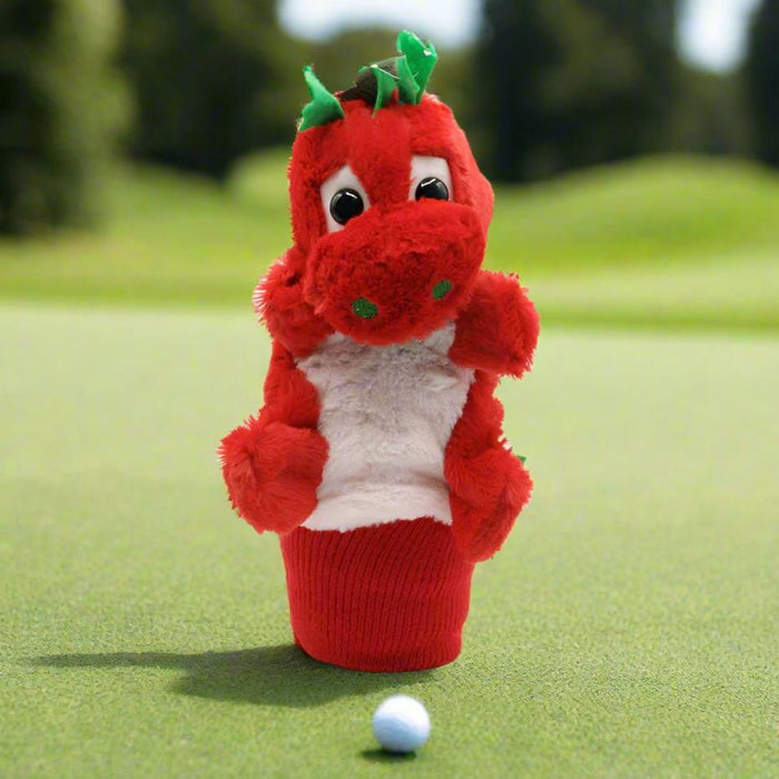 Welsh Dragon Golf Club Cover - Giftware Wales