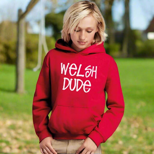 Welsh Dude - Kids Urban Hoodie - Giftware Wales