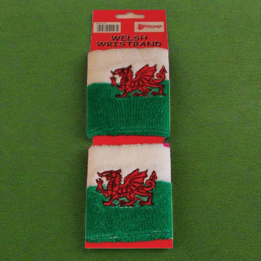 Welsh Flag Sweat/ Wrist Bands - Giftware Wales