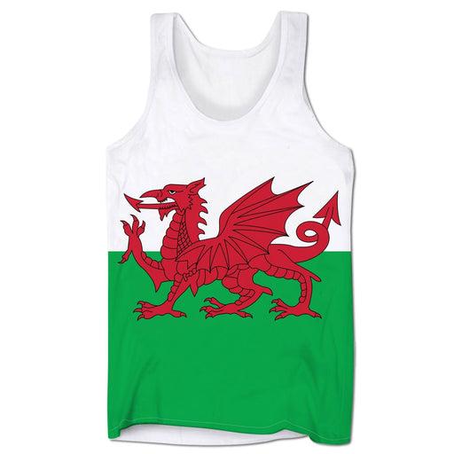 Welsh Flag Vest - UNISEX - Giftware Wales