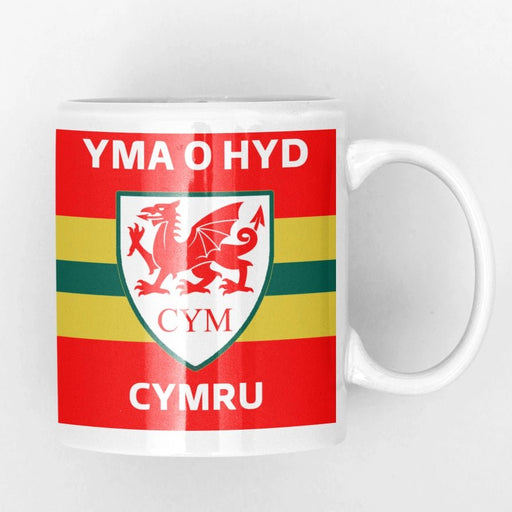 Welsh Football Yma o Hyd - Cymru Football Mug - Giftware Wales