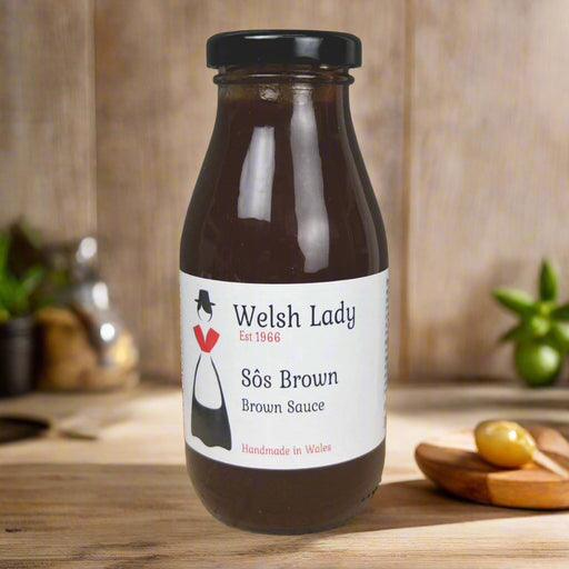 Welsh Lady Brown Sauce - Giftware Wales