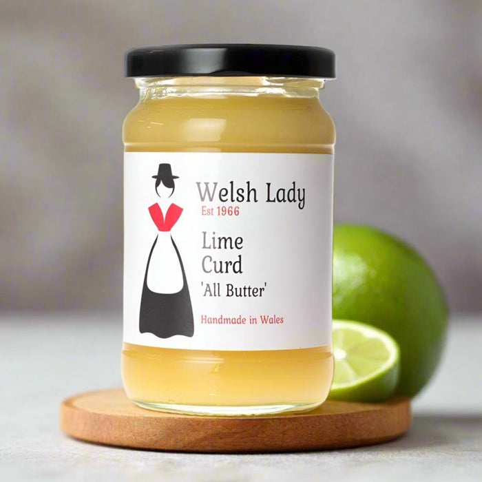 Welsh Lady, Lime Curd, 311g Jar - Giftware Wales