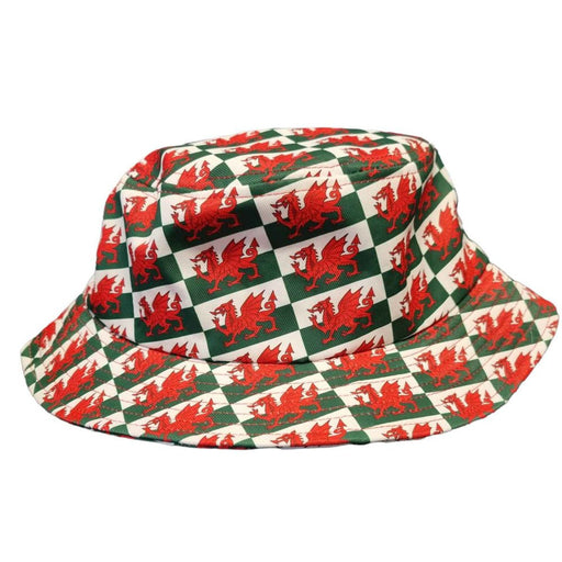 Welsh Multi Flag Beach Bucket Hat - Giftware Wales