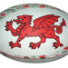 Welsh Rugby Ball - Dimple Grip - Size 5 - Giftware Wales