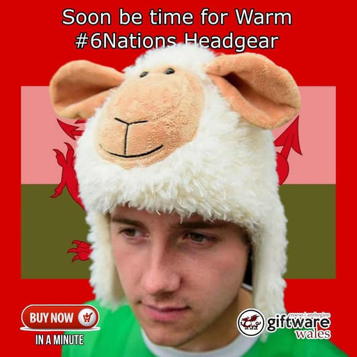 Welsh Sheep Novelty Hat - Giftware Wales