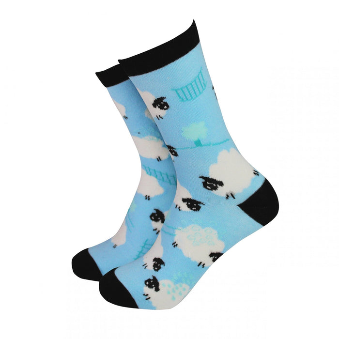 Welsh Sheep – Women’s Bamboo Socks - Giftware Wales