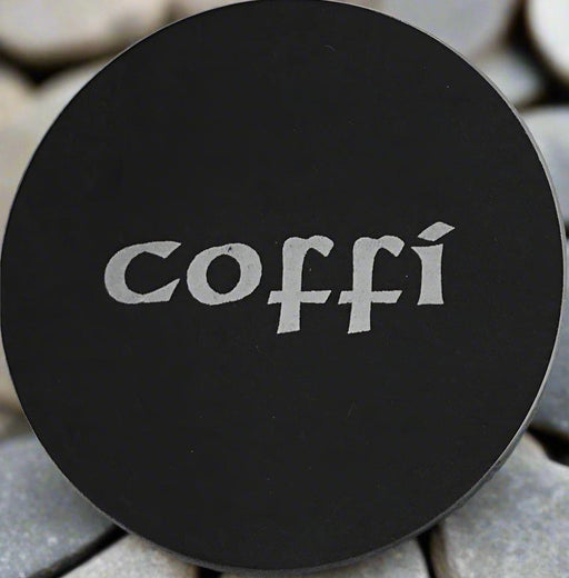 Welsh Slate Coaster - (Coffi-Coffee) - Giftware Wales