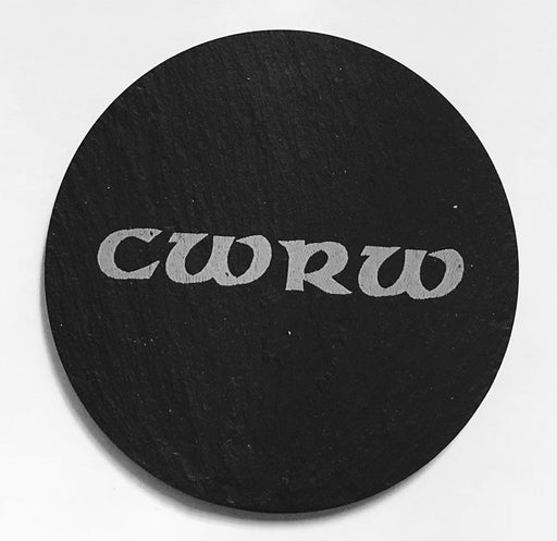 Welsh Slate Coaster - (Cwrw-Beer) - Giftware Wales