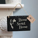 Welsh Slate - Home Sweet Home - Hanging Sign - Giftware Wales