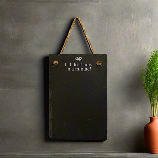 Welsh Slate Memo Board - Now in a Min! - Giftware Wales