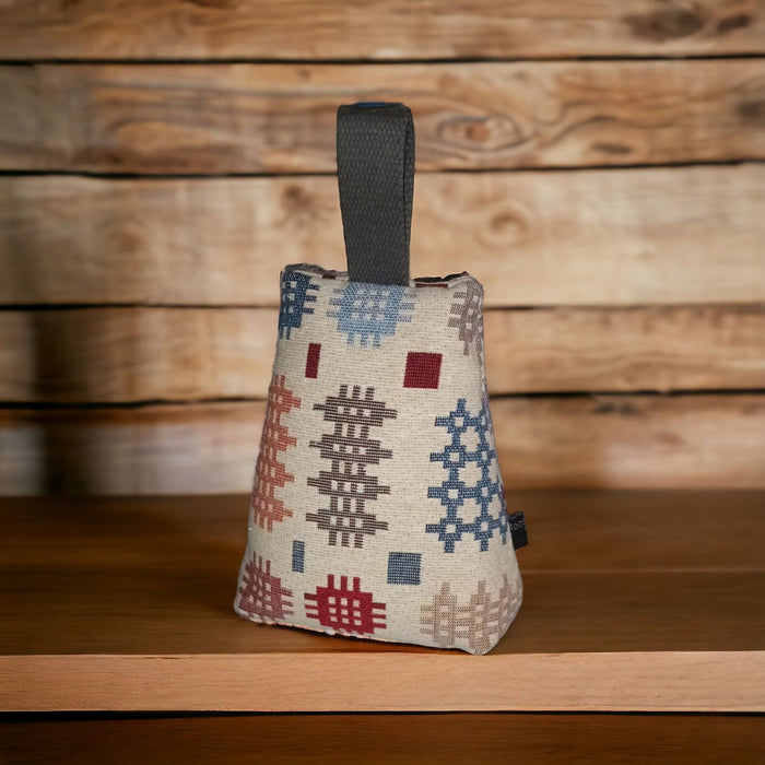 Welsh tapestry blanket design Door stops - Giftware Wales