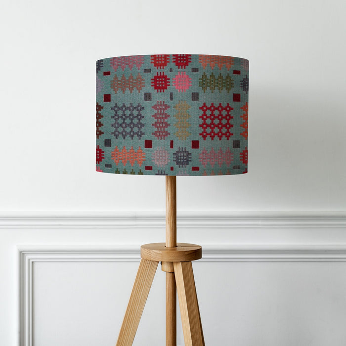 Welsh tapestry blanket design Lampshade NEW - Giftware Wales