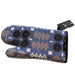 Welsh Tapestry blanket print Oven Mitt - Blue - Giftware Wales