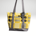 Welsh Tapestry Print Tote Bag - Mustard - Giftware Wales