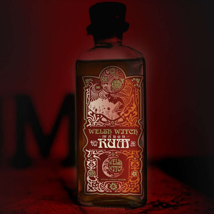 Welsh Witch, Mabon Rum, 40%, 50cl - Giftware Wales