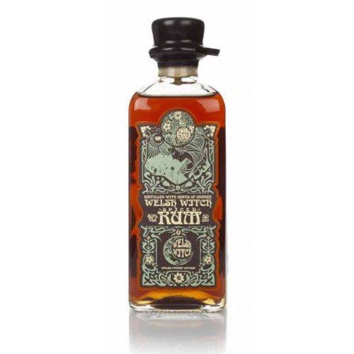 Welsh Witch Spiced Rum, 40% 50cl - Giftware Wales