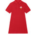 Womens Fashion Polo Shirt Dress - Cymru Feathers - Giftware Wales