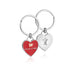 WRU Welsh Heart Keyring by Clogau® - Giftware Wales