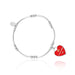 WRU Welsh Heart Silver Affinity Bracelet by Clogau® - Giftware Wales