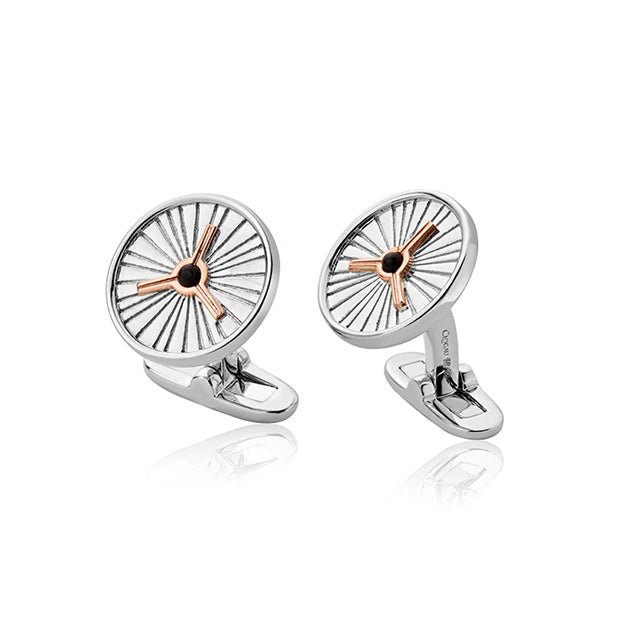 Yr Wyddfa Summit Cufflinks from Clogau® - Giftware Wales