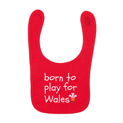 Born to Play for Wales - Baby BIB