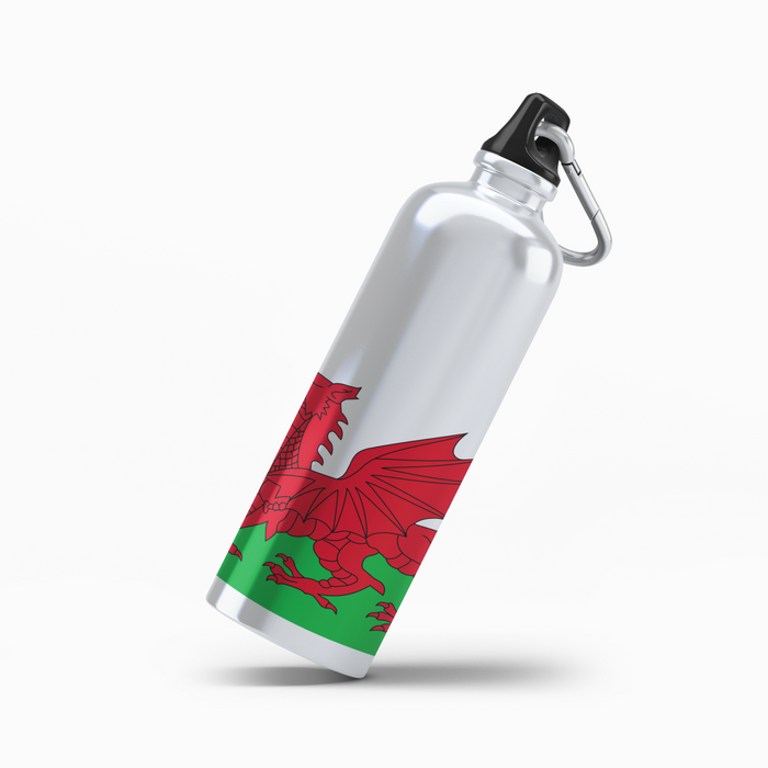 Welsh Flag Snap top Drinks bottle  - #TogetherStronger