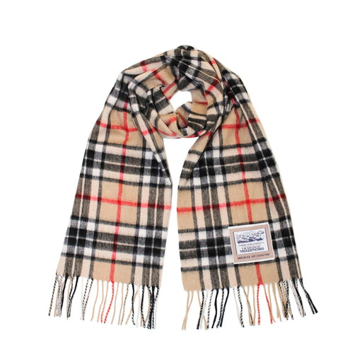 Pure Wool Camel Thomson Scarf - by Heritage Traditions
