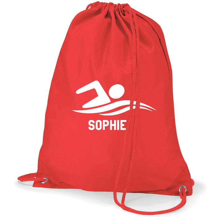 Swim Logo- Personalised Duffel Bag (Colour Choice)