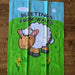 Bleetings From Wales - Sheep T-Towel
