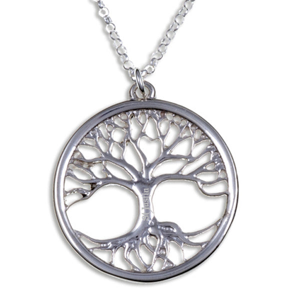 Tree of life silver pendant by St Justin