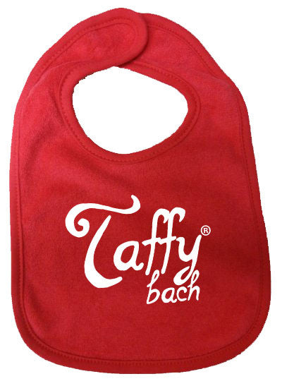 Taffy Bach - Baby Bib (Red)