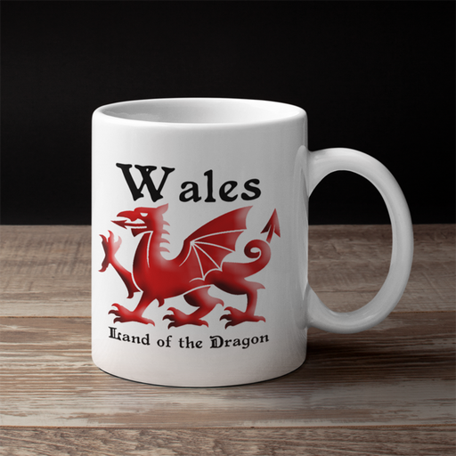Land of The Dragon - Welsh Mug