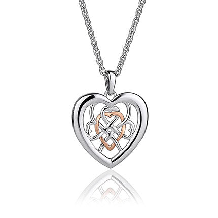 Welsh Royalty Heart Pendant by Clogau®