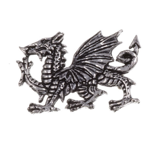 Welsh dragon Pewter brooch (PB123)
