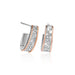Cariad Sparkle Half Hoop Drop Earrings by Clogau®