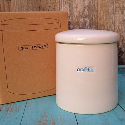 Coffi Storage Jar - By Keith Brymer Jones