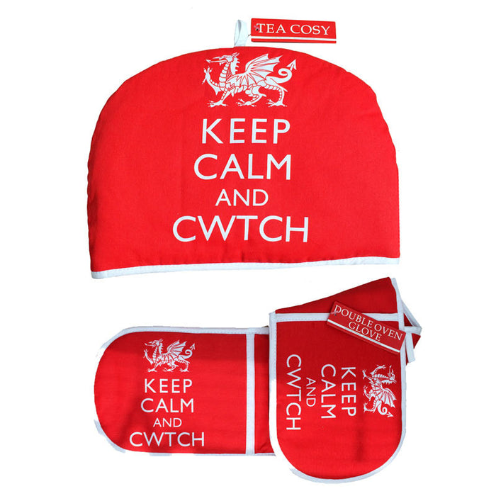 Keep Calm & Cwtch Two Piece Kitchen Package