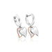 Cwtch Double Heart Drop Earrings by Clogau®