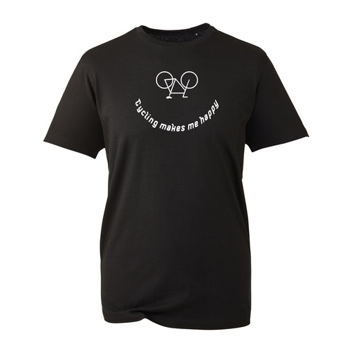Cycling makes me happy - Organic Cycling T-Shirt