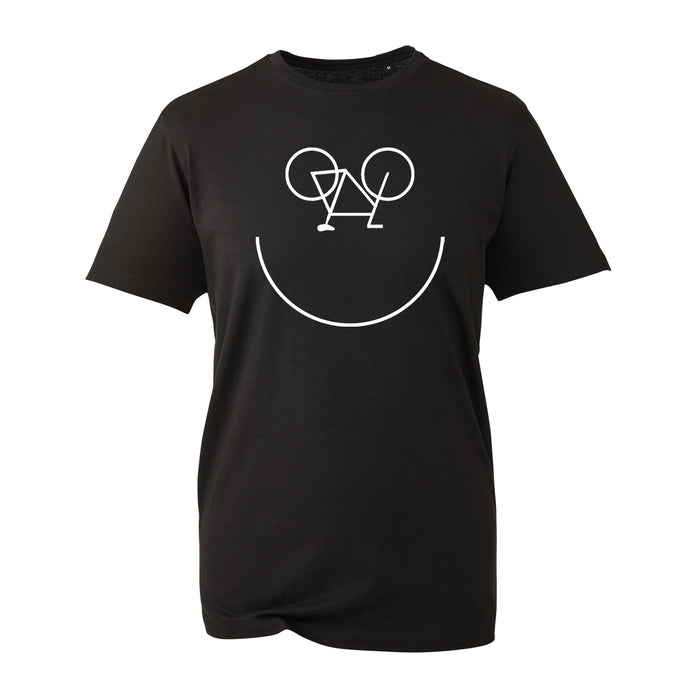 Smiley happy Cycling - Organic T-Shirt