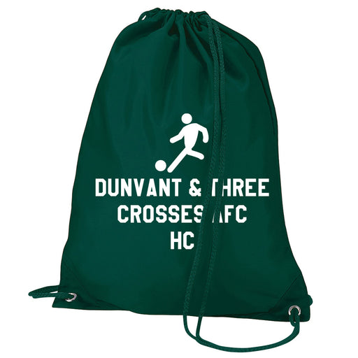 Football Logo- Personalised Duffel Bag - GREEN