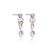 Lovespoons Earrings by Clogau® -  Sterling Silver and 9ct gold
