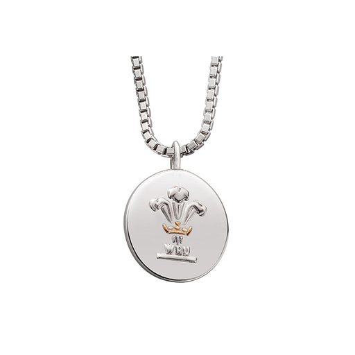 Welsh Rugby Union and Welsh Dragon Pendant from Clogau®