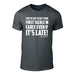 Early Tackle - Welsh Rugby Banter T-Shirt (Dark Heather Grey)