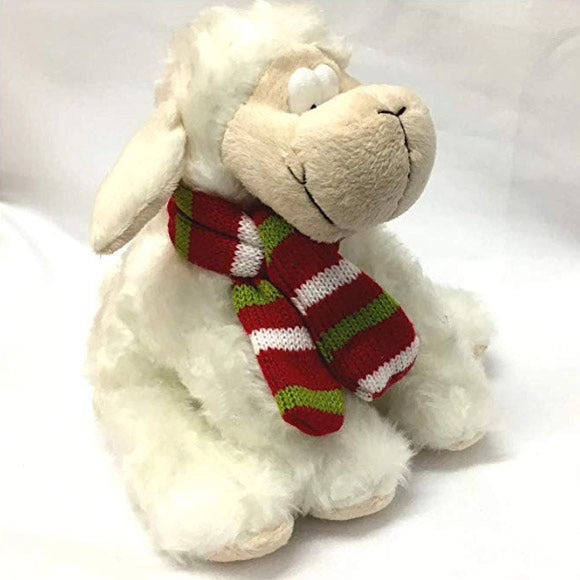 Wales Supporter Sheep with Scarf Soft Toy